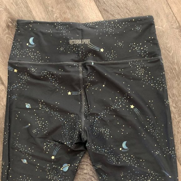 VS Victoria's Secret SPORT Leggings Racerback Sports Bra Space Medium Large - Picture 10 of 10